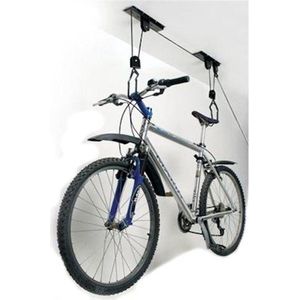 Decopatent® PRO Plafond Fiets ophangsysteem voor 2 Fietsen - Staand