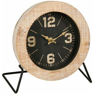 Countryfield Radar wandklok rond Clarke Zwart metaal 55 cm Countryfield Radar wandklok rond Clarke Zwart metaal 55 cm
