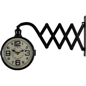 vepoty Kinderwandklok 20 cm Huishoudelijke Stille Wandklok Ruimte Astronaut Wandklok Kamerdecoratieklok