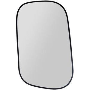 Ostaria - Wandspiegel Fancy - Zwart - Metaal - 32 x 51 cm - Wanddecoratie