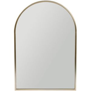 Ostaria - Wandspiegel - Goud - Halfrond - 40 x 60 cm - Metaal