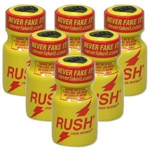 Rush Popper - 100% Origineel Never Fake It 6st.