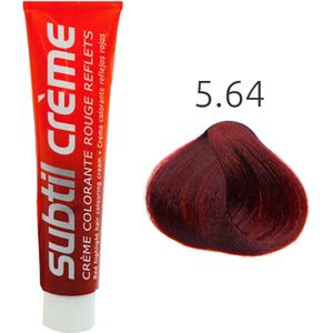 Subtil - Color - Crème Rouge Reflets - 5.64 Kastanje Lichtrood Koper - 60 ml