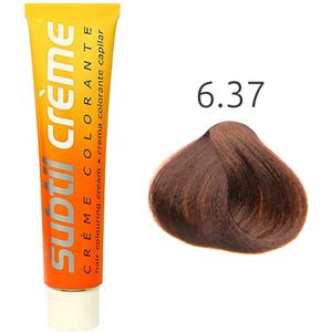 Subtil Haarverf Creme Hair Coloring Cream 6.37
