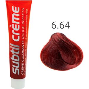 Subtil Haarverf Creme Hair Coloring Cream 6.64
