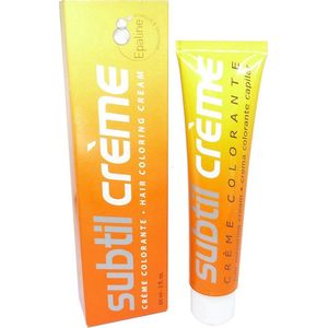 Subtil Creme Hair Colouring Cream 80ml 1 Black 33% Extra
