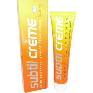 Subtil Haarverf Subtil Creme Hair Colouring Cream 80ml 10 Black 33% Extra