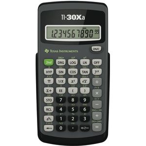 Texas Instruments Taschenrechner TI-30Xa Wissenschaftlicher Rechner, Batteriebetriebener, 10-stelliges Display