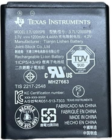 Texas Instruments N2BT/BKT/B TI-Accupack (voor Nspire CX, TI-Nspire CX CAS, TI-84Plus CE-T)