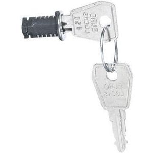Legrand 001966 sleutelslot nr. 850 voor waterdichte plexo-kasten, grijs