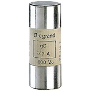 Legrand 015380 type G industriële cartridge, cilindrisch, zonder boren, 22 mm x 58 mm, 80 A