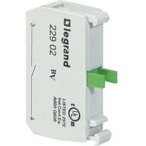 Legrand 022902 Osmoz kopblok, niet verlicht, schroefverbinding