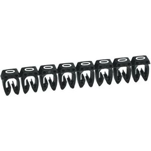 CAB - 3 Kabels - Kabelmarkeerders - Zwart - Aderdoorsnede 1,5 - 2,5 mm2