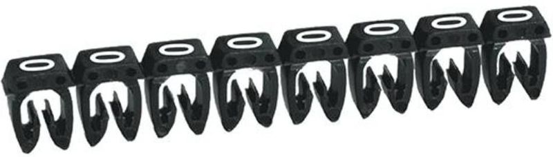 CAB - 3 Kabels - Kabelmarkeerders - Zwart - Aderdoorsnede 1,5 - 2,5 mm2