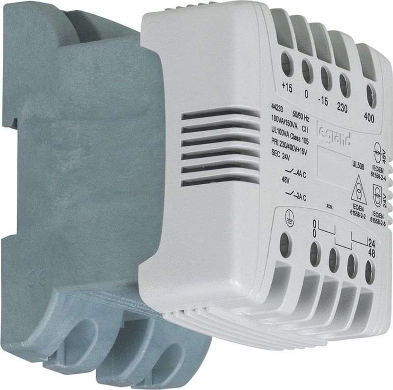 Legrand - Veiligheidstransformator - 160VA - 230/400V - DIN-Rail Montage