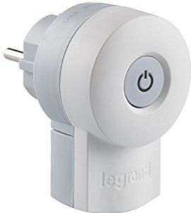 Legrand 050409 Dubbelfunctiestekker met Schakelaa - 2P  - 16  - 250  - Wit