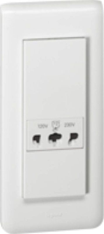 Legrand Mosaic 077586 Scheermesdoosdeksel 5 Modules Verticaal (Duitse import) Wit