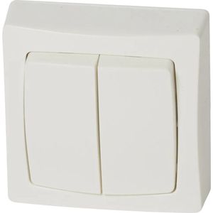 Legrand 086020 Oteo dubbele wisselschakelaar - 10 A - 250 V - 86020