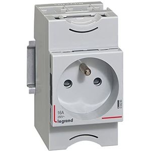 Legrand - Modulaire socket met aarding 10A en 16A - 2,5 modules