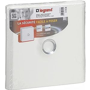 Legrand - Porte blanche - pour koffer 1 rangée 13 modules