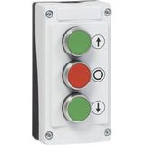 BACO - LBX30430 - Druktoets - Rood, Groen - Kunststof - IP66 - 1 stuk