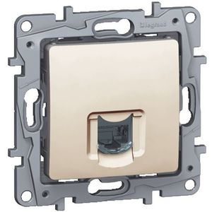 Legrand Niloé stopcontact Rj45 Utp Cat6 Crème