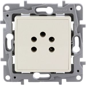 Legrand Niloé Belgacom stopcontactschakelaar Crème