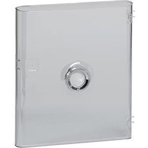 Legrand LEG401341 deur voor twee-rijige elektrische verdeelkast, 1-rij, transparant