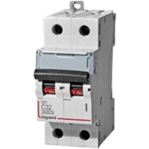 Legrand prot.dx3 tertiaire magneetthermischer, DX3 6/10ka-d, 2-polig 63a
