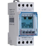 Legrand - AlphaRex³ D21 - Digitale Astrotijdschakelklok - 2-Modulair - DIN-Rail