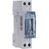 MicroRex - QT11 - Analoge Tijdschakelklok - Noodstroomvoorziening 100 Uur - Kwartsmotor