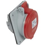 Legrand CEE-stopcontact, 16 A, rood, 1