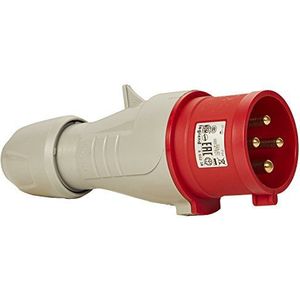 Legrand - CEE 32A Stekker - Rood - 4-polig - 400V/32A - IP44 - IK09