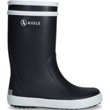 Aigle Lolly Pop Regenlaarzen voor kinderen, uniseks., Marineblauw en wit