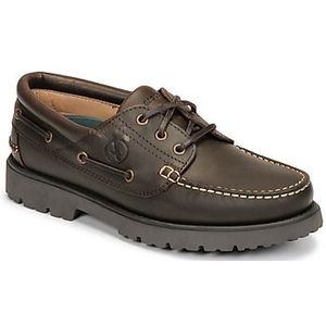 Aigle Longlake bootschoenen voor heren, Bruine Marron Fonce, 45 EU