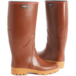 Aigle - Chambord Pro 2 - Regenlaarzen - Groen - Natuurlijk Rubber