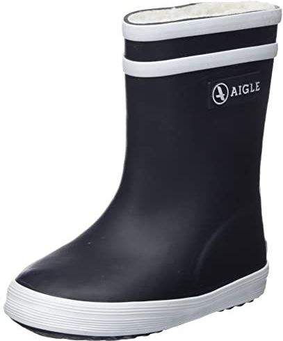 Aigle - Baby Flac - Regenlaarzen - Marineblauw - Natuurrubber