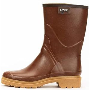 Aigle - Bison 2 - Regenlaarzen - Groen - Rubber - Zelfreinigende Loopzool