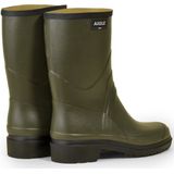 Aigle - Bison 2 - Regenlaars - Kaki - Rubber