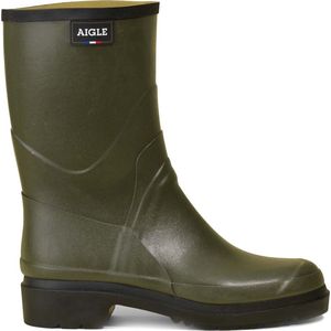 Aigle - Bison 2 - Regenlaars - Kaki - Rubber