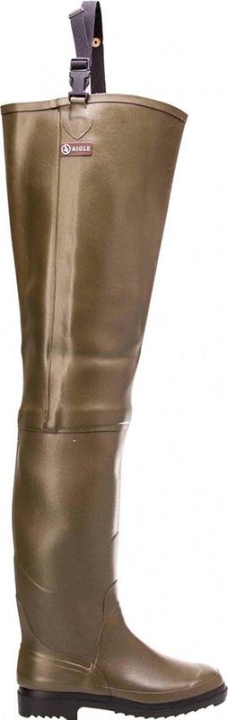 Aigle Truite Kaki - Regenlaarzen - Groen