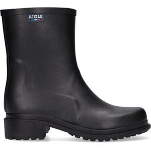 Aigle Fulfeel Mid Noir - Regenlaarzen - Zwart