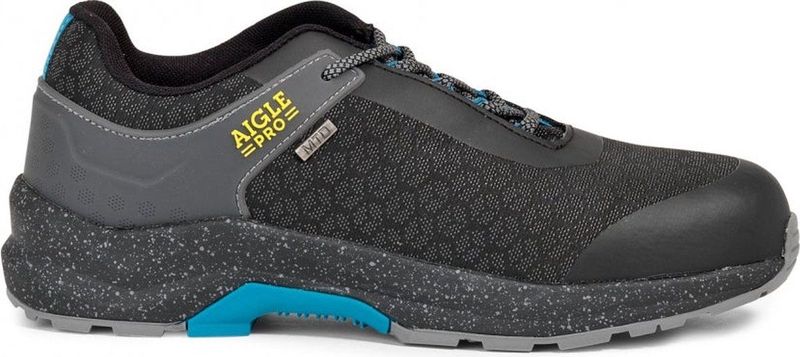 Aigle - Ixane Mtd S3 - Werkschoenen - Zwart - 100% Polyester - Rubber Zool