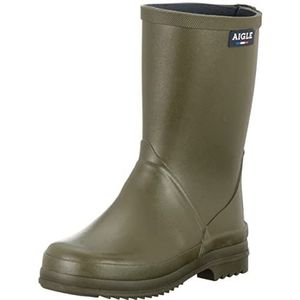 Aigle French Lolly Regenlaarzen, uniseks, kinderen, Khaki (stad)