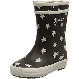 Aigle Unisex Baby Flac Theme regenlaarzen voor kinderen, Marine Ster, 19 EU