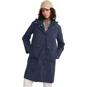 Jas Aigle Women Hooded MTD Long Raincoat Empire