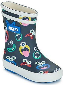 Aigle - Baby Flac Play - Regenlaarzen - Inktblauw - Natuurrubber
