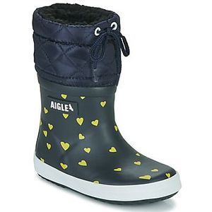 Regenlaars Aigle Kids Giboulee Print 2 Gold Hearts