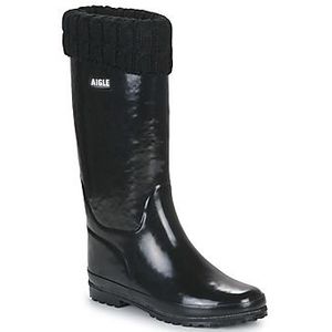 Laarzen Eliosa Winter AIGLE. Rubber materiaal. Maten 38. Zwart kleur