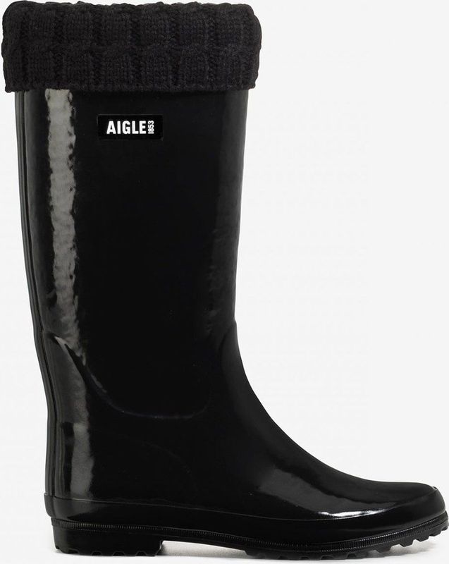 Aigle Eliosa Winter Noir - Regenlaarzen - Zwart